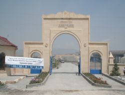 Aziziye Mezarlığı'na çevre düzenlemesi
